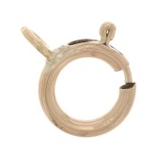 Chiusura a molla anello chuiso mm. 6 in Gold filled