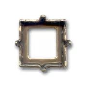 Castone PureCrystal 4447 quadrato mm. 8 colore bronzo