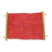 Terminale per tessitura di perline 15x4 mm Placcatura argento antico x1