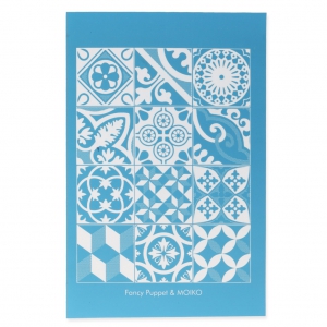 Silk Screen Moiko 74x105 mm - Piastrella 2.5cm Fancy Puppet