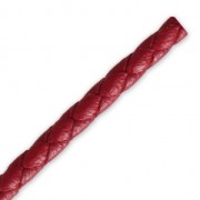 Cordone cuoio intrecciato mm. 3 Rosso x cm. 50|raw }}