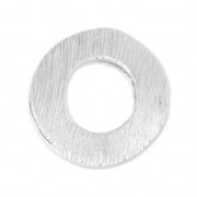 Pendente 19 mm per polaris 8 e 10 mm  argentato  satinato|raw }}