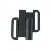 Chiusura per costume 25 mm Nero x1