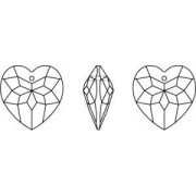 Cuore PureCrystal 6215 mm. 18 Crystal Bermuda Blue x1