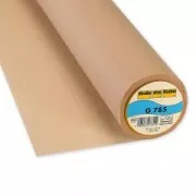 Vlieseline tela sottile termoadesiva e bi-stretch G785 Carne x 10cm