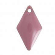 Zecchini in metallo e resina epossidica 16x9 mm - Lilla x8