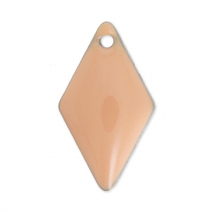 Zecchini in metallo e resina epossidica 16x9 mm - Rosa chiaro x8