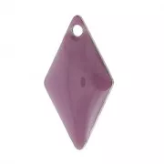 Zecchini in metallo e resina epossidica 16x9 mm - Lilla x8