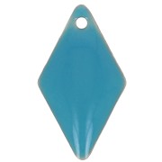 Zecchini in metallo e resina epossidica 16x9 mm - Blu x8