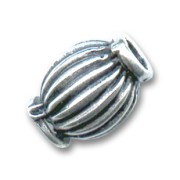 Oliva metallo mm. 10x8 x5