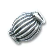 Oliva metallo mm. 10x8 x5