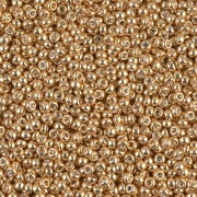 Perline Miyuki 11/0 1052 - Oro galvanizzato x 100 g