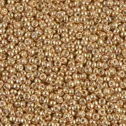 Perline Miyuki 11/0 1052 - Oro galvanizzato x 100 g