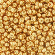 Perline Miyuki 15/0 1053 - Giallo oro galvanizzato x 100 g