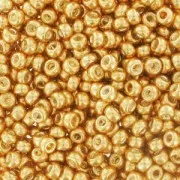 Rocaille Miyuki 15/0 1053 - Galvanized Yellow Gold pacchetto da100g