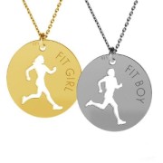 Ciondolo rotondo traforato