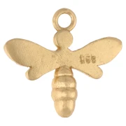 Ciondolo a forma di ape da 13,5 mm - Argento 925 Dorato x1