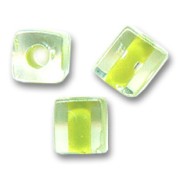 Cubi Miyuki mm. 3 SB3-245 - Crystal Lime Lined x10g|raw }}
