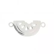 Distanziatore 2 anelli Anguria 18 x 8 mm  Argento 925 x1