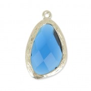 Pendente pietra sfaccettata dorato/Montana x1|raw }}