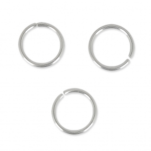 Anellini aperti mm. 8 x 0,8 Acciaio inox x25