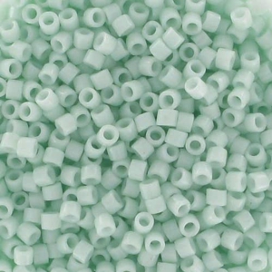 Miyuki Delica 11/0 DB1496 - Opaque Light Mint pacchetto da100g