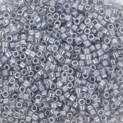 Miyuki Delica 11/0 DB0242 -  Silver Gray Ceylon pacchetto da100g