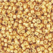 Miyuki Delica 11/0 DB0410 - Galvanized Yellow Gold pacchetto da100g|raw }}