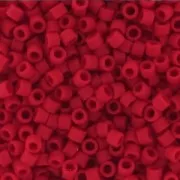 Miyuki Delica 11/0 DB0753 - Mat Opaque Red pacchetto da100g