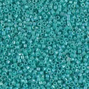 Miyuki Delica 11/0 DB0166 - Verde turchese opaco AB x 100 g
