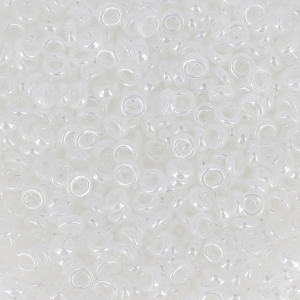 Spacer Miyuki 2.2 mm SPR2-0420 - White Pearl Ceylon x10g