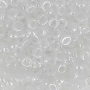 Spacer Miyuki 3 mm SPR3-0420- White Pearl Ceylon x10g