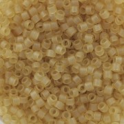 Miyuki Delica 11/0 DB0771 - Dyed Semi Mat Transparent Saffron|raw }}