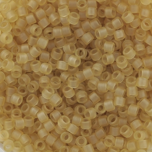 Miyuki Delica 11/0 DB0771 - Dyed Semi Mat Transparent Saffron