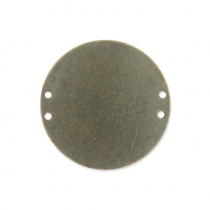 Distanziatore  4 fori 20 mm bronzo x1