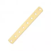 Distanziatore 8 fori mm. 36 x 4.5 Dorato con oro finox1