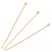 Chiodini testa tonda mm. 26x0.4 in Gold filled x10