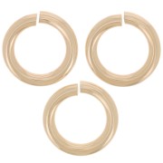 Anellini aperti mm. 6x1  in Gold filled x10|raw }}