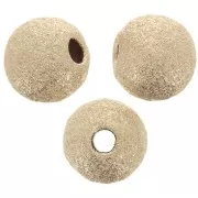 Palline diamantate mm. 5 in Gold filled x5