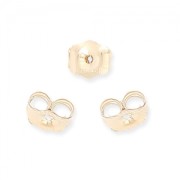 Farfalline per orecchini Gold Filled x4|raw }}