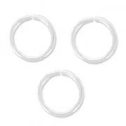 Anellini aperti mm. 10x1 in Argento 925 x5