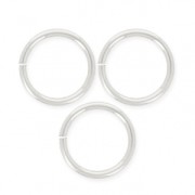 Anellini aperti mm. 8x1 in Argento 925 x5