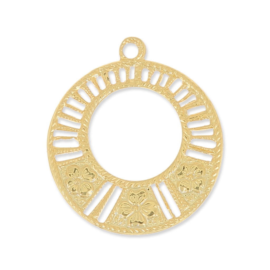 Ciondolo Medaglione Tuscany Silver Con Catena Regolabile 51-56 Cm – Argento 925 Filigrana