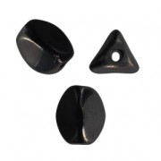Pinch Beads 5x3 mm Jet x50|raw }}
