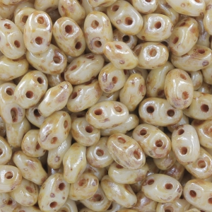 MiniDuo mm.2x4 Ivory Ceramic Look x10g