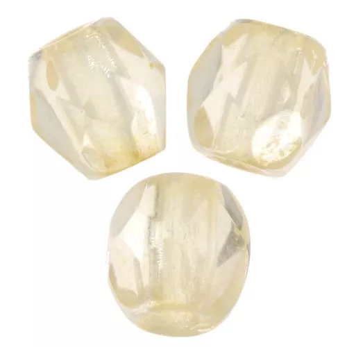 Sfaccettature 3 mm Cristallo Giallo Lustro x50