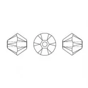 Biconi PureCrystal 5328 mm. 4 Black Diamond Shimmer x50