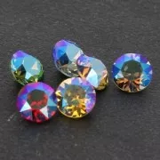 Cabochon PureCrystal 1088 mm. 6 Light Topaz Shimmer x1