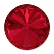 Cabochon PureCrystal 1122 Rivoli mm. 12 Scarlet x1