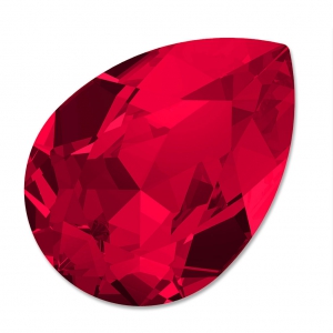 Cabochon PureCrystal 4320 pera mm. 14x10 Scarlet x1